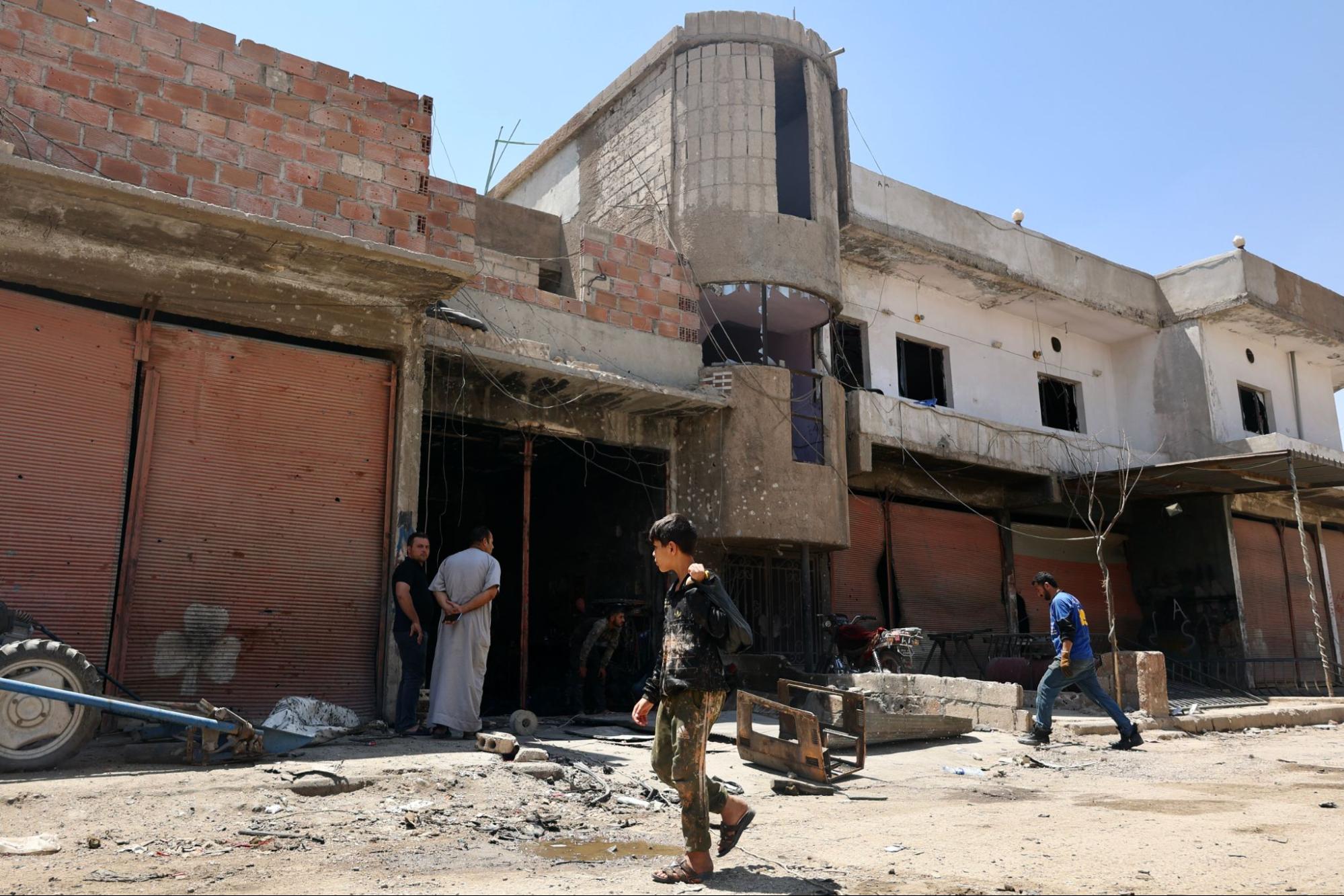 drone strike, Syria