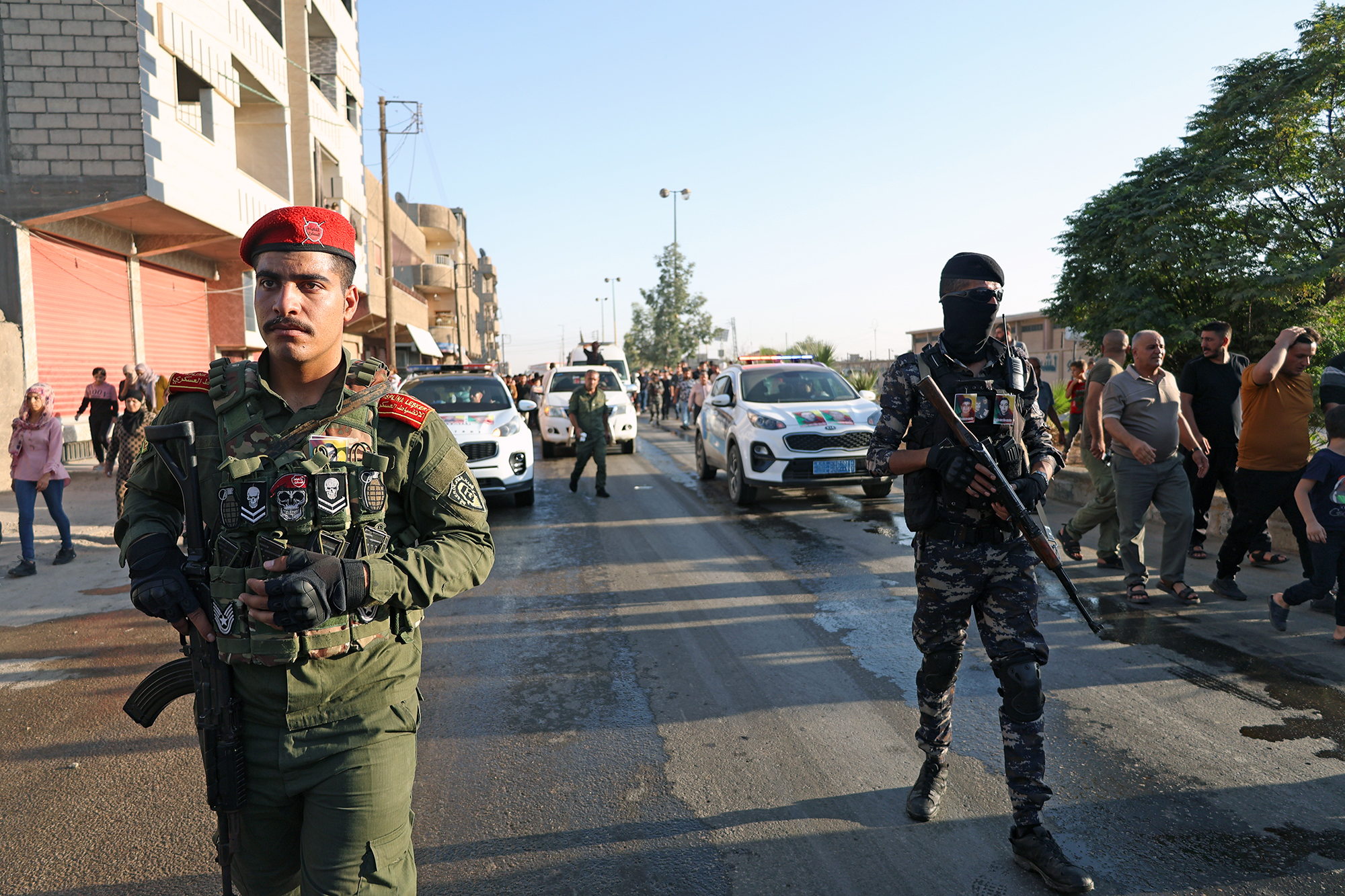 military, civilian, police, Syria