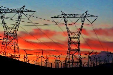 Power lines, Coachella Valley