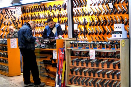 US gun legislation, gun violence, tracking sales, credit card companies