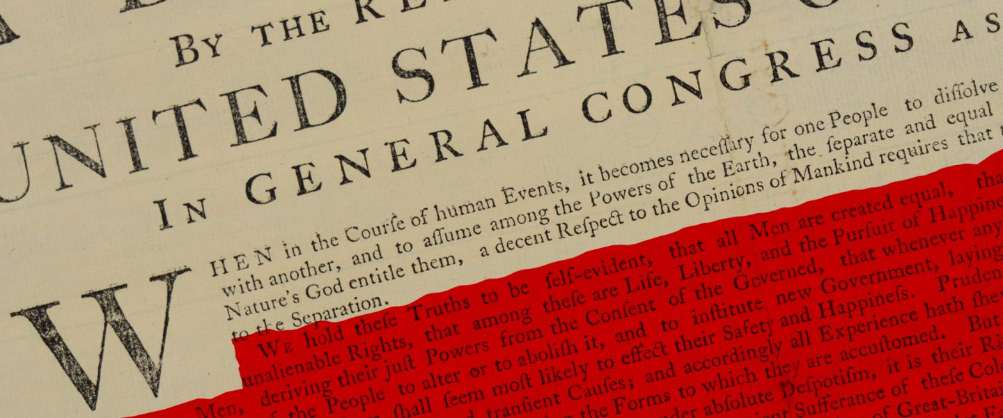 We the people, Declaration of Independence