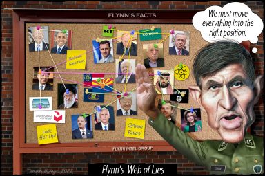 Michael Flynn, Donald Trump, Vladimir Putin