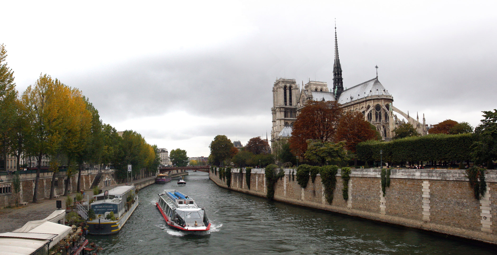 Seine river, Paris, Left Bank
