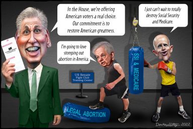 Kevin McCarthy, Lindsey Graham, Rick Scott, Commitment to America
