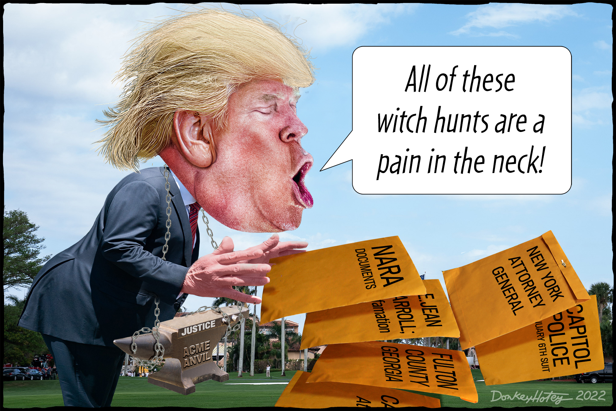 Donald Trump, law suits, indictment