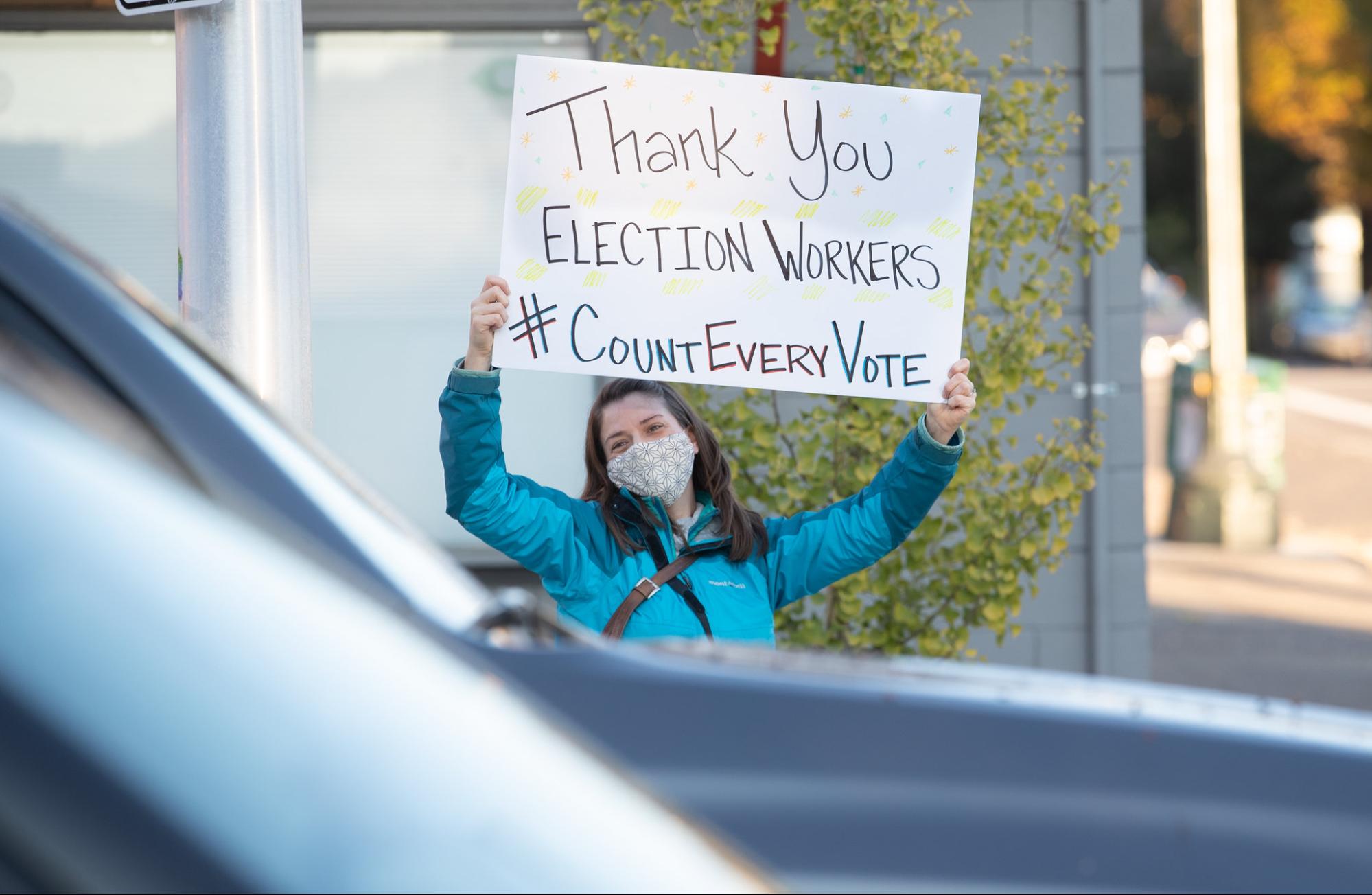 thank you, election workers