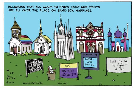 First Amendment, separation of church and state, Same Sex Marriage