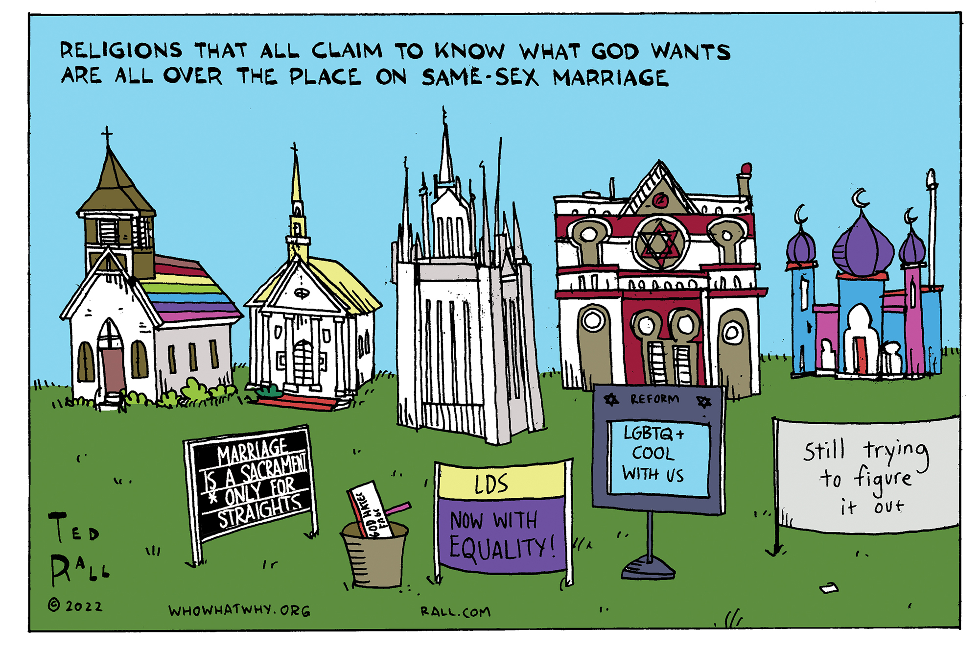 First Amendment, separation of church and state, Same Sex Marriage