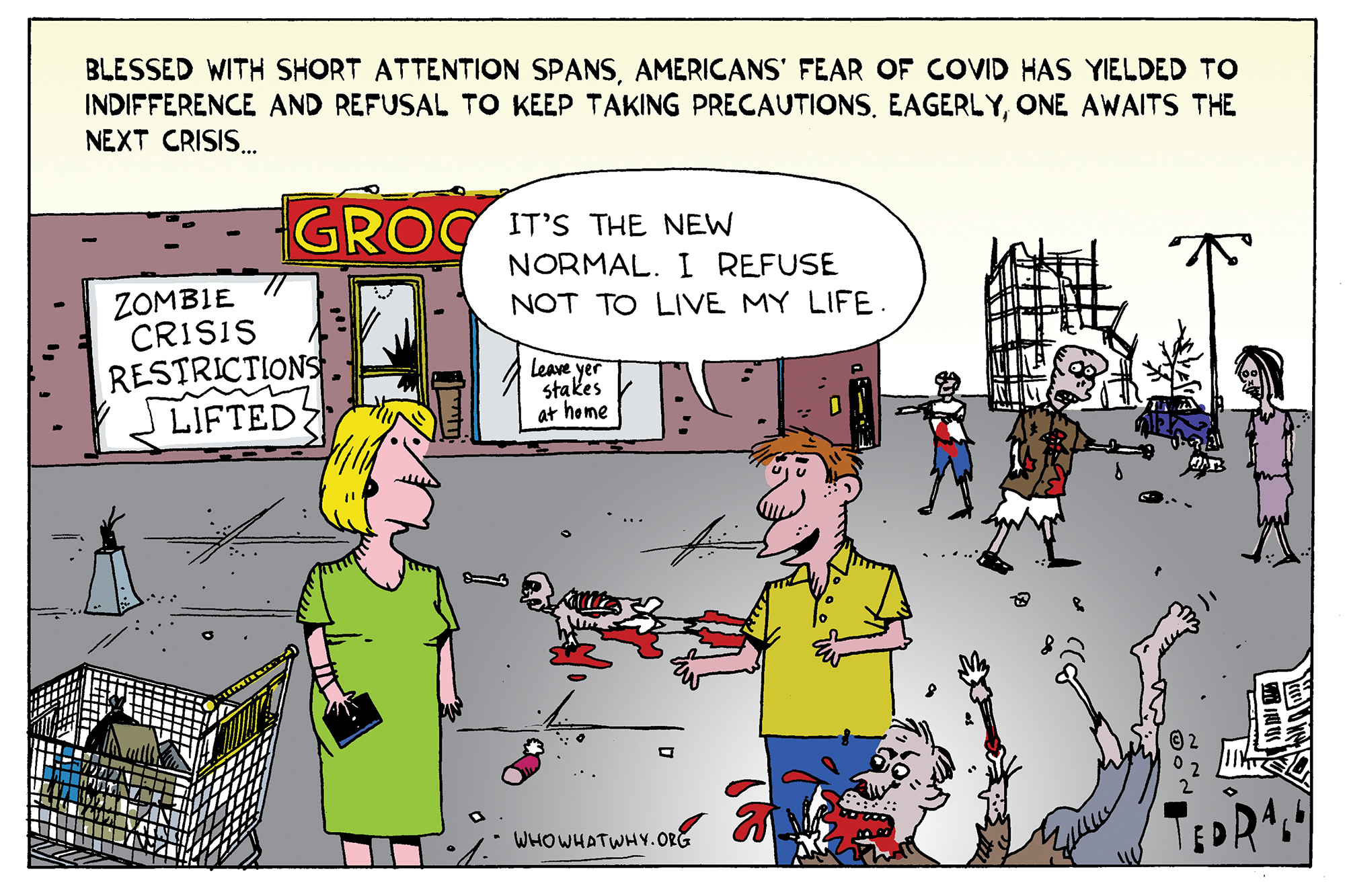 COVID-19, pandemic, zombie apocalypse