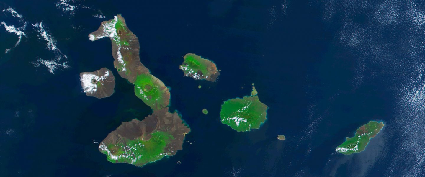 Galapagos Islands, Aerial