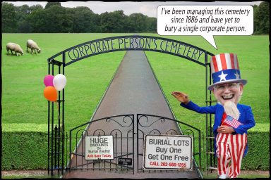 Citizens United, corporate personhood