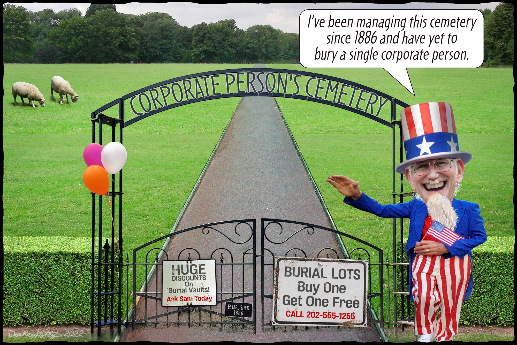 Citizens United, corporate personhood