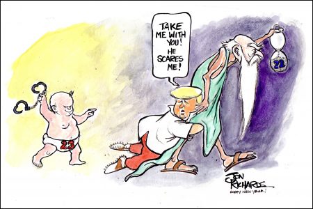 Donald Trump, Indictments, New Year