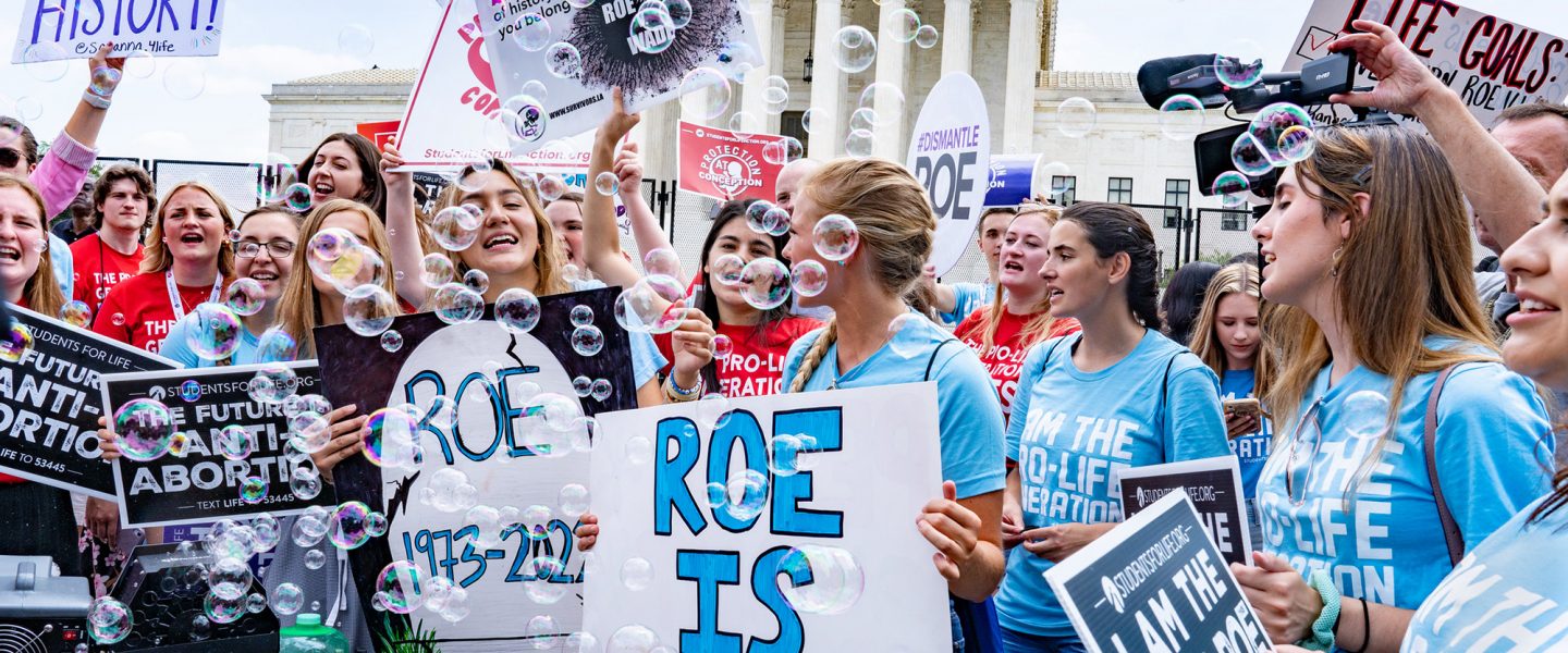 Protestors, Supreme Court, Dobbs