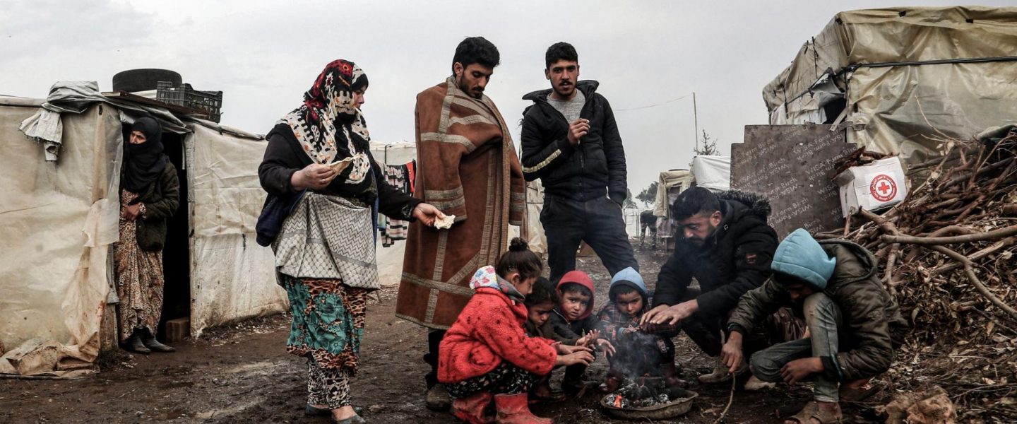 Syrian refugees, Sumakieh, Lebanon