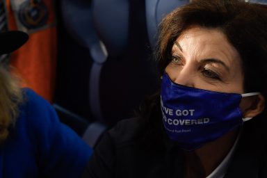 Kathy Hochul, NYC, subway