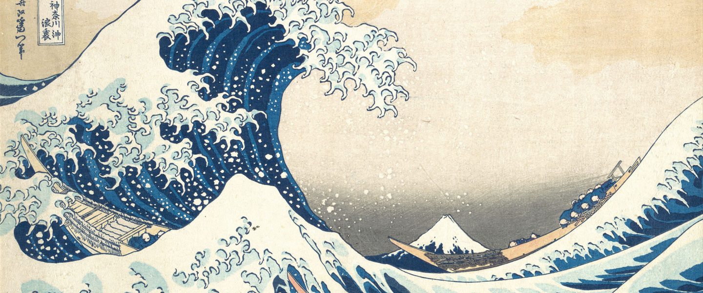 Tsunami by Hokusai