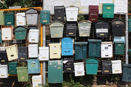 Post, letter boxes