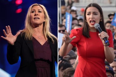 Marjorie Taylor Greene, Alexandria Ocasio-Cortez