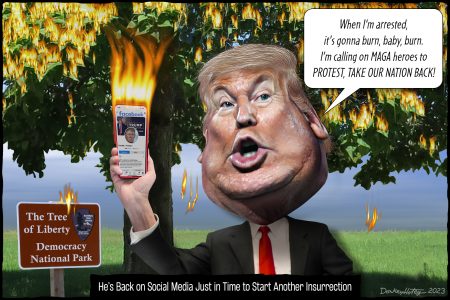 Donald Trump, Facebook, Insurrection