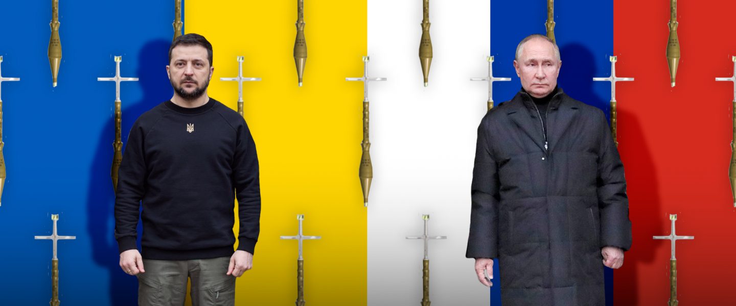 Volodymyr Zelenskyy, Vladimir Putin