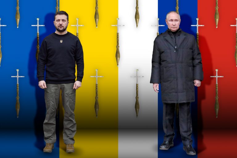 Volodymyr Zelenskyy, Vladimir Putin