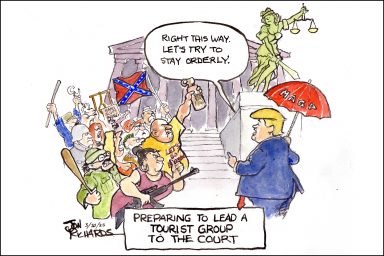 Donald Trump, indictment, New York, protest