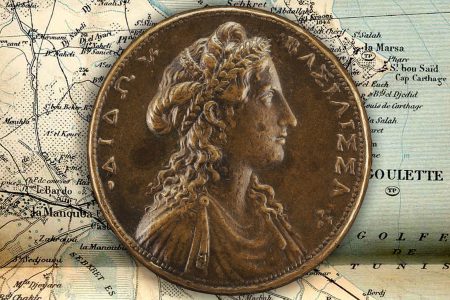 Dido, Queen of Carthage, coin