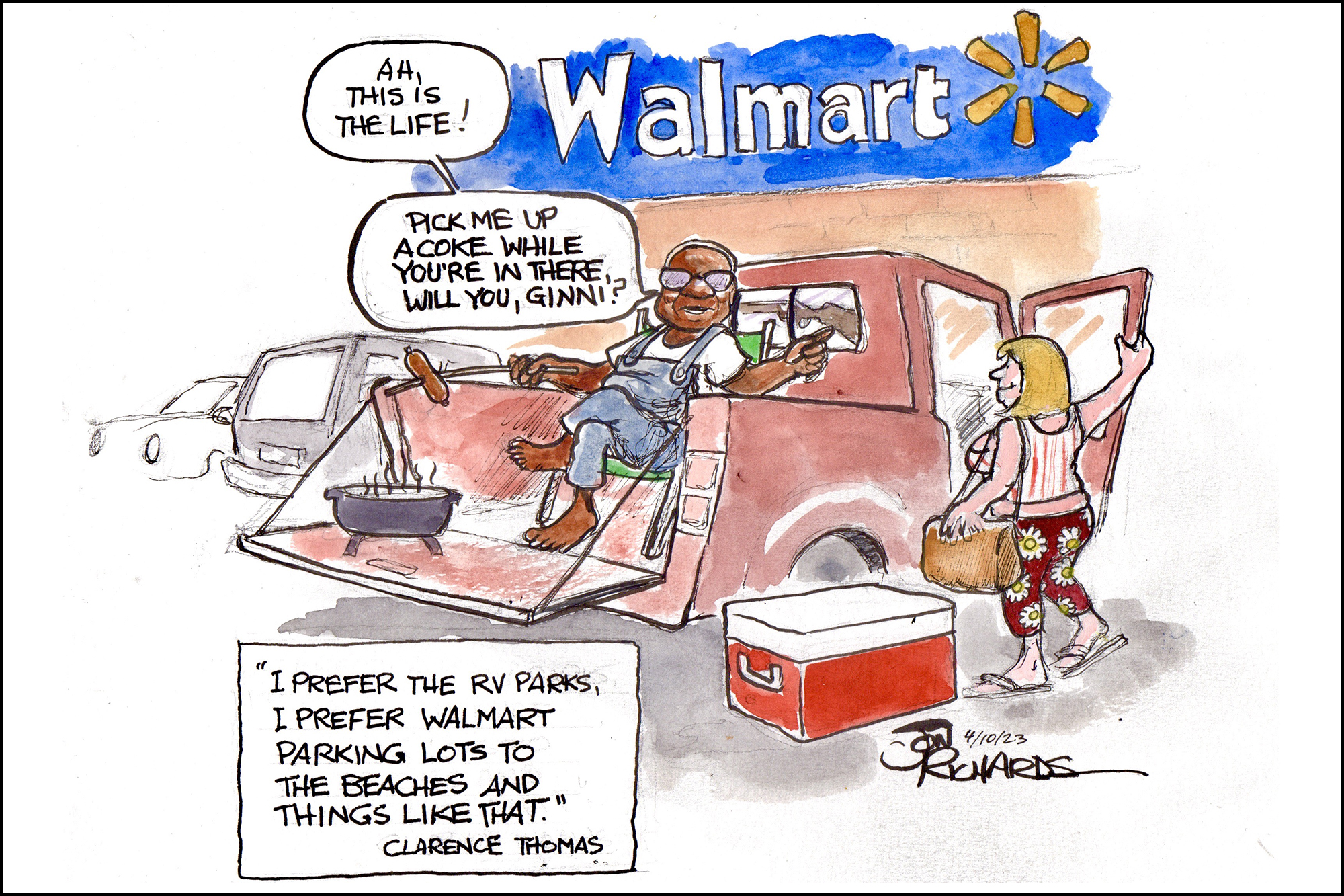 Clarence Thomas, Ginni Thomas, corruption