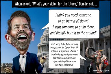Donald Trump Jr., Insurrection