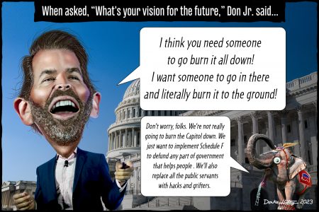 Donald Trump Jr., Insurrection