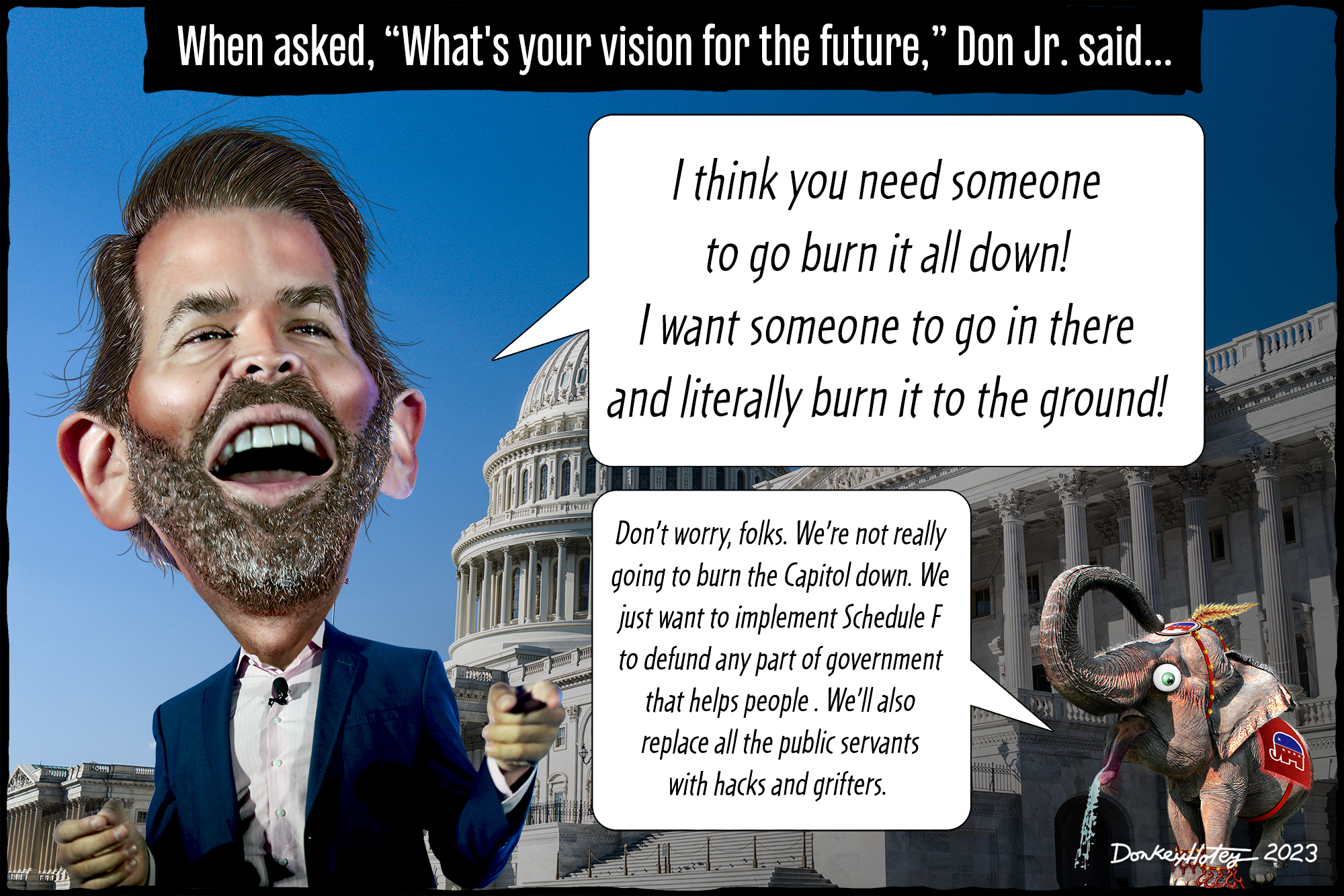 Donald Trump Jr., Insurrection