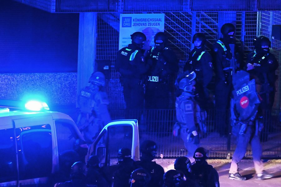 Mass shooting, Jehovah's Witnesses Hall, Hamburg