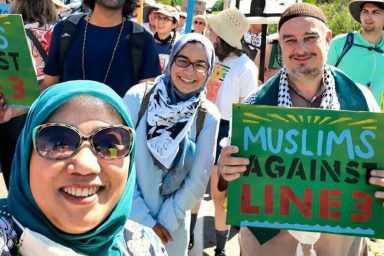 multi-faith delegation, pipeline protests