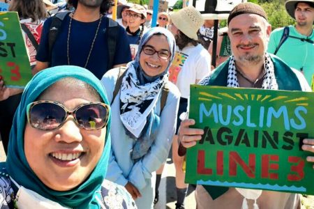 multi-faith delegation, pipeline protests