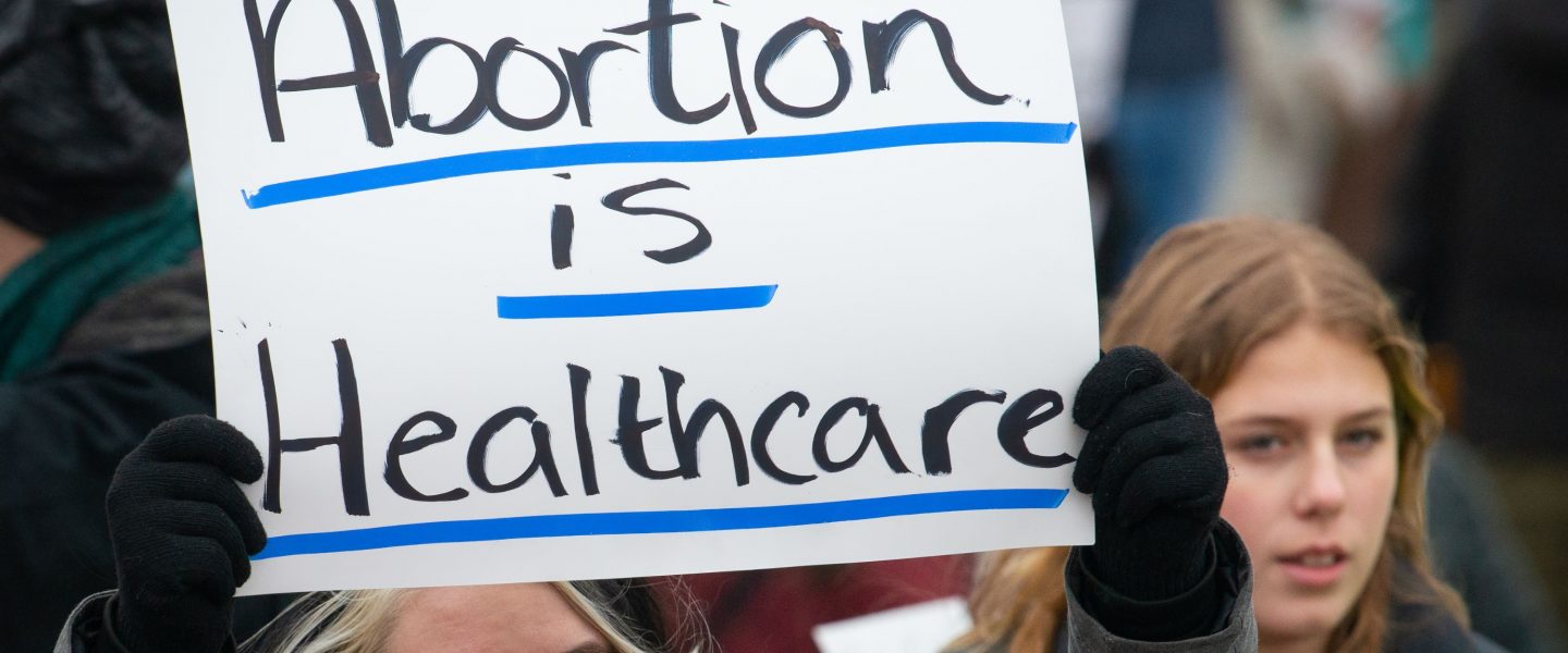 Abortion rights protesters.