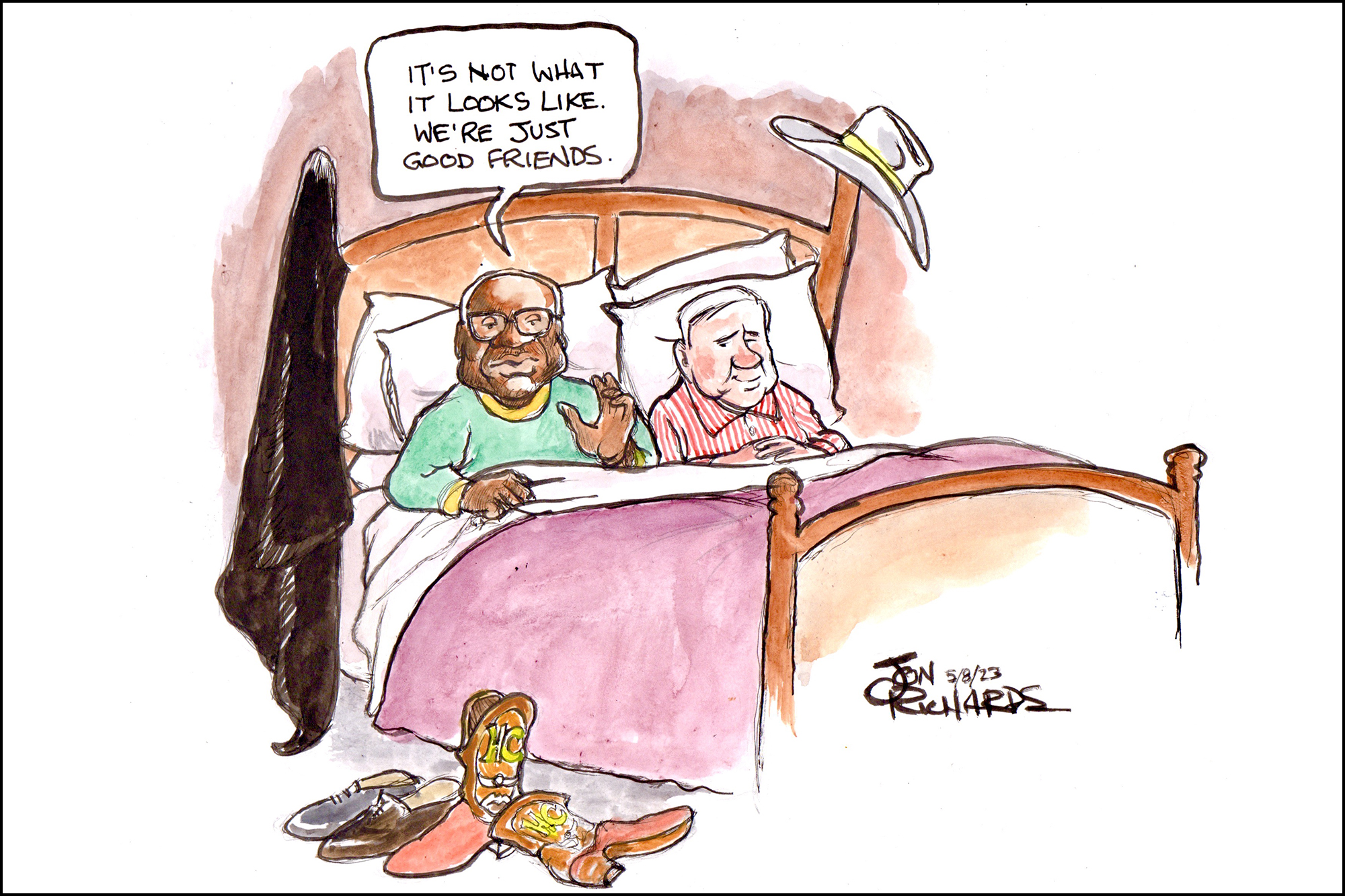 Supreme Court, Clarence Thomas, gifts, Harlan Crow