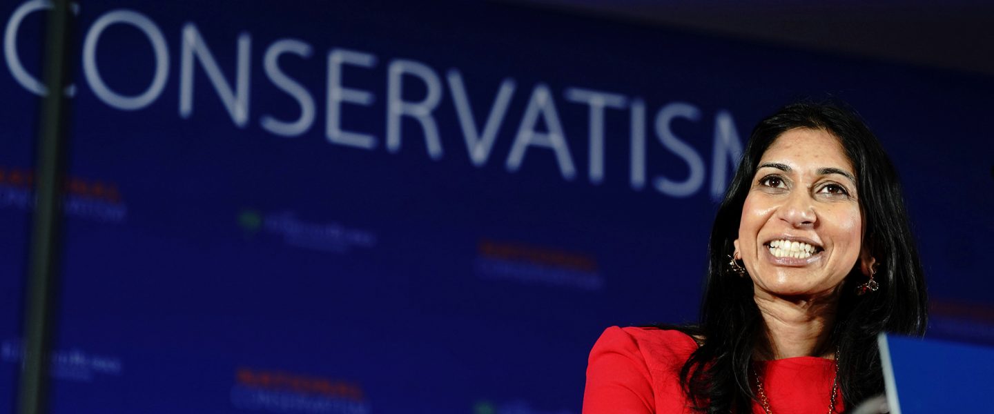 Home Secretary Suella Braverman, National Conservatism Conference
