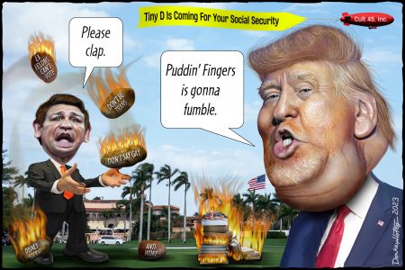 Donald Trump vs Ron DeSantis