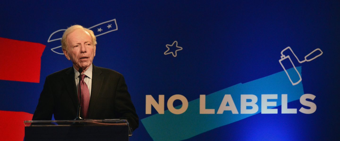 Joe Lieberman, No Labels