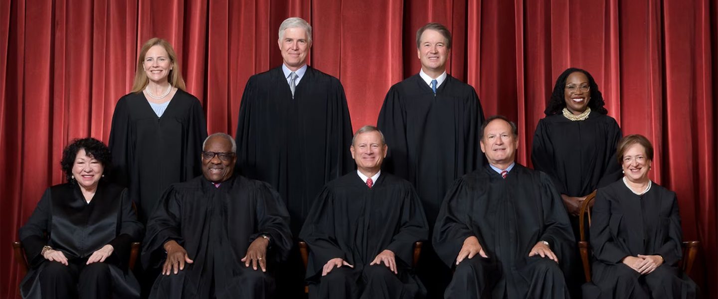 Supreme Court, Sotomayor, Thomas, Roberts, Alito, Kagan, Barrett, Gorsuch, Kavanaugh, Jackson