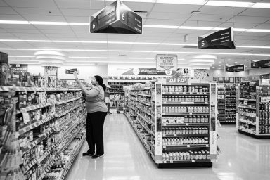 woman, pharmacy