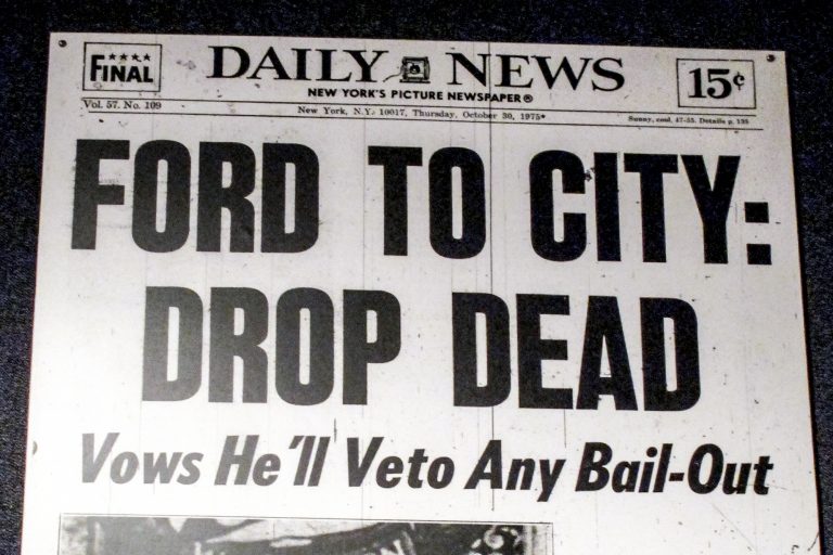 Ford to City: Drop Dead