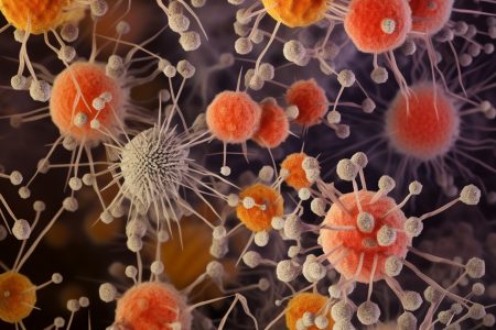 Candida Albicans, MidJourney AI.