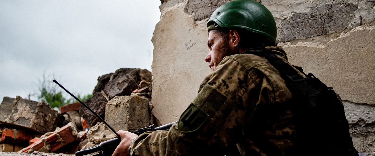 Ukrainian soldier, 24th Mechanized Brigade