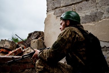 Ukrainian soldier, 24th Mechanized Brigade