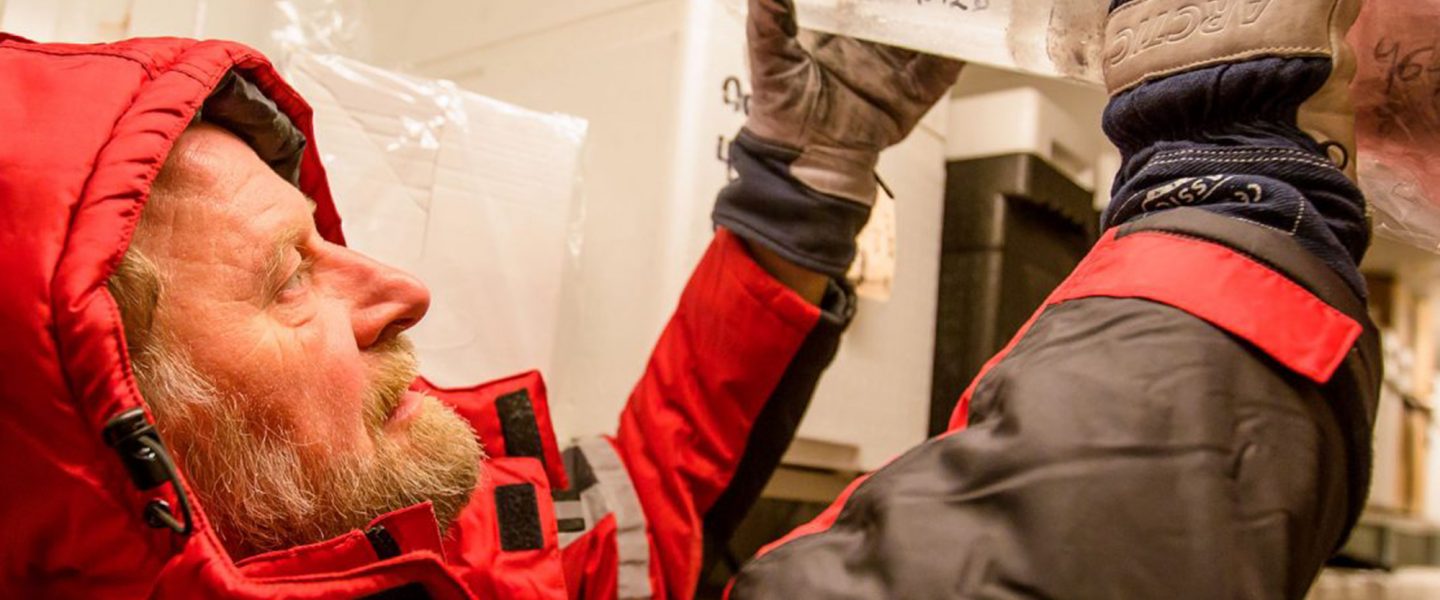 Jørgen Peder Steffensen, ice core curator