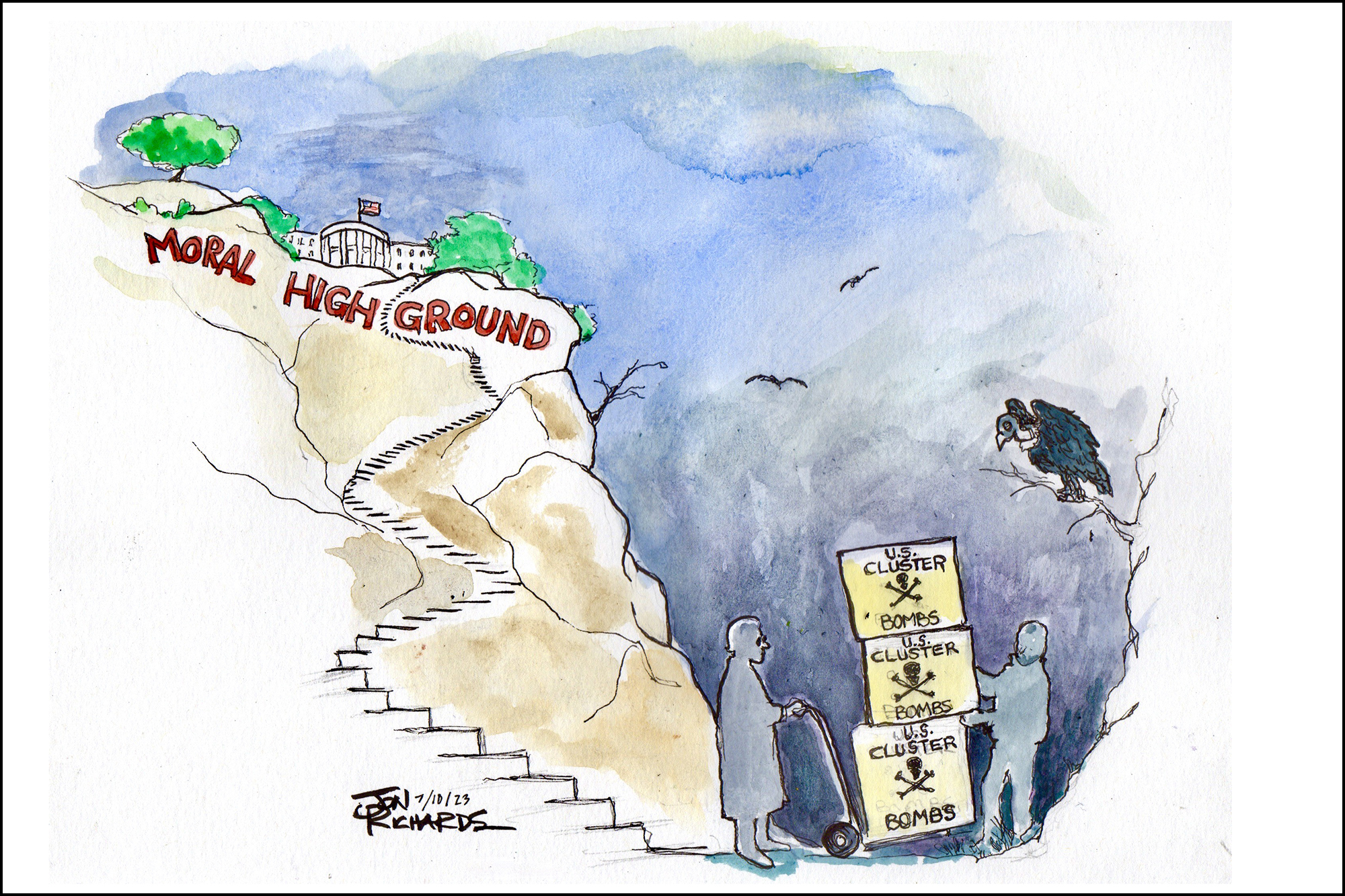 Joe Biden, Ukraine, Cluster bombs