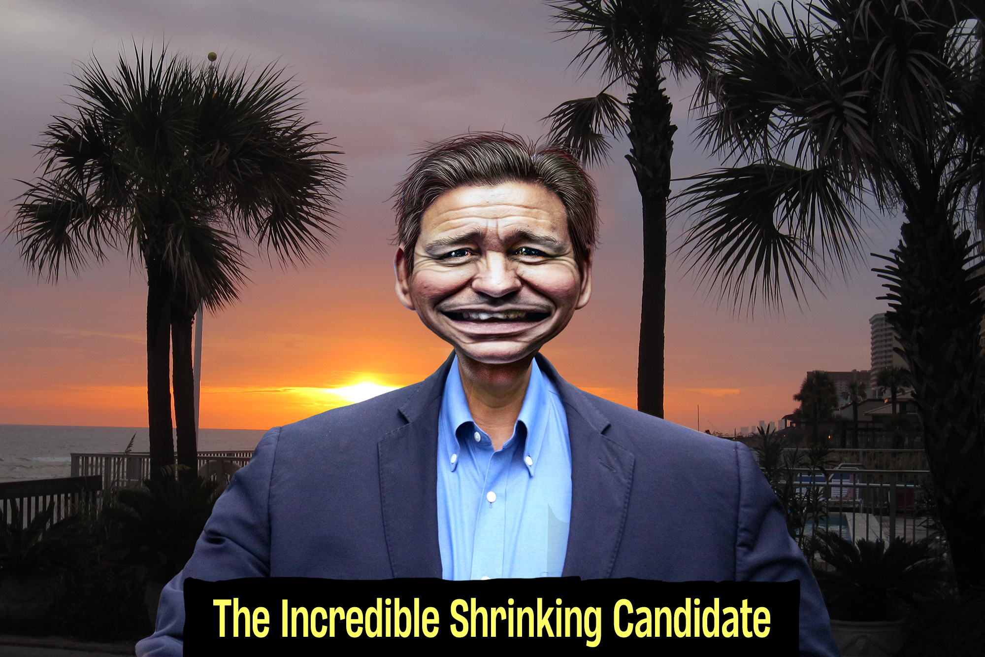 Ron DeSantis, the incredible shrinking candidate