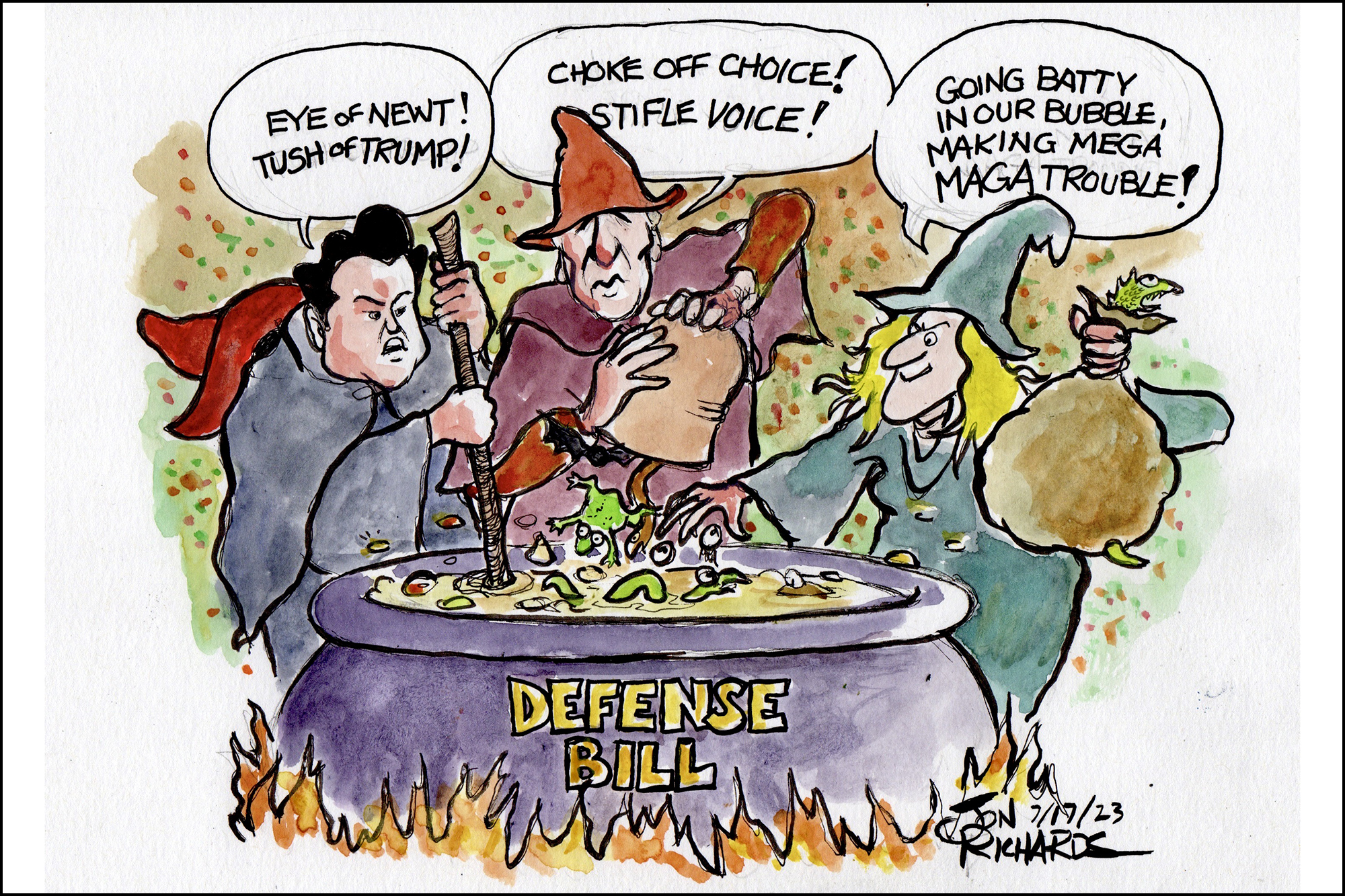 Defense Bill, magic